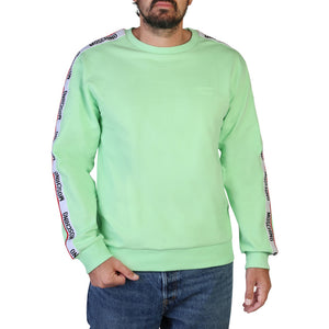 MOSCHINO green/white cotton Sweatshirt