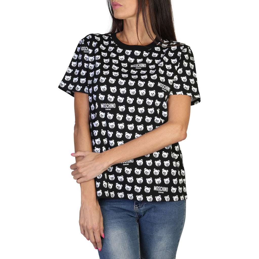 MOSCHINO black/white cotton T-Shirt