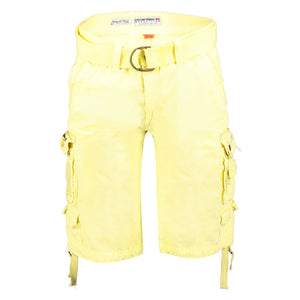 GEOGRAPHICAL NORWAY yellow cotton Shorts