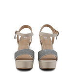 Load image into Gallery viewer, LAURA BIAGIOTTI beige/grey synthetic fibers Sandals
