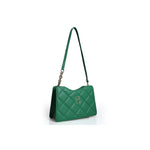 Load image into Gallery viewer, LUCKY BEES green faux leather Shoulder Bag
