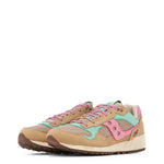Load image into Gallery viewer, SAUCONY SHADOW 5000 brown/light blue fabric Sneakers
