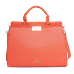 Load image into Gallery viewer, EGON VON FURSTENBERG orange polyurethane Handbag
