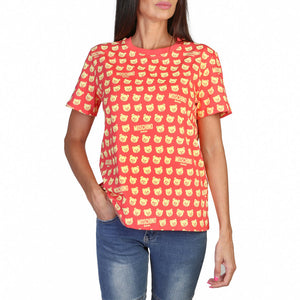 MOSCHINO red/yellow cotton T-Shirt