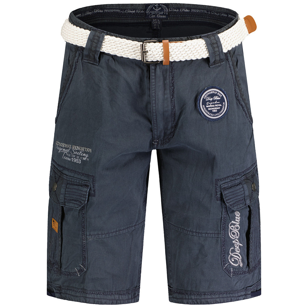 GEOGRAPHICAL NORWAY navy blue cotton Shorts