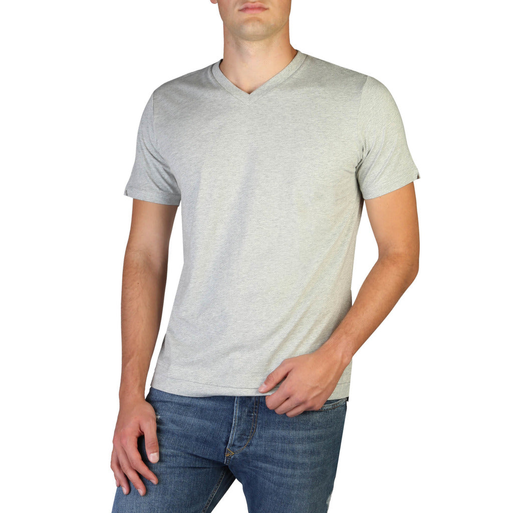 DIESEL T-CHERUBIK-NEW grey cotton T-Shirt