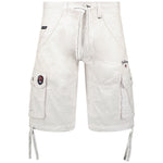 Load image into Gallery viewer, GEOGRAPHICAL NORWAY white cotton Shorts
