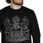 Load image into Gallery viewer, Aquascutum black cotton Sweatshirt
