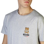 Load image into Gallery viewer, MOSCHINO grey cotton T-Shirt
