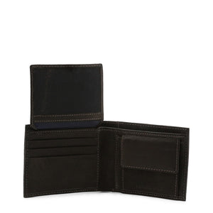 LUMBERJACK black faux leather Wallet