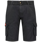 Load image into Gallery viewer, GEOGRAPHICAL NORWAY black cotton Shorts
