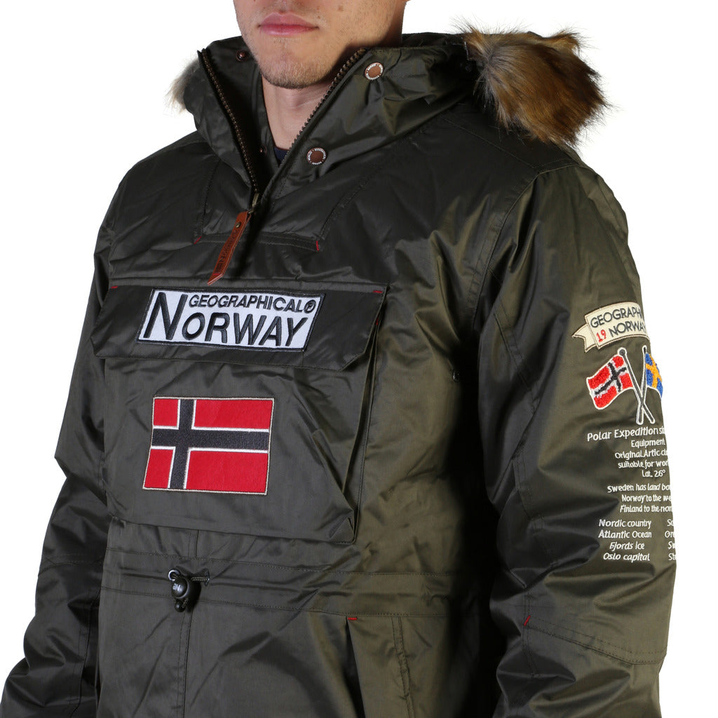 GEOGRAPHICAL NORWAY green polyester Outerwear Jacket