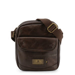 Load image into Gallery viewer, LUMBERJACK brown faux leather Messenger Bag
