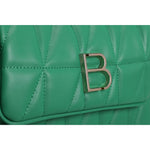 Load image into Gallery viewer, LUCKY BEES green faux leather Shoulder Bag

