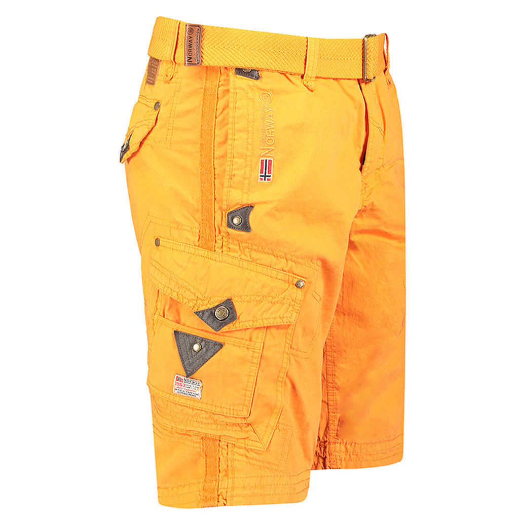 GEOGRAPHICAL NORWAY orange cotton Shorts