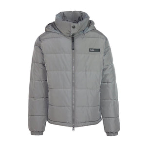 Plein Sport grey polyester Down Jacket