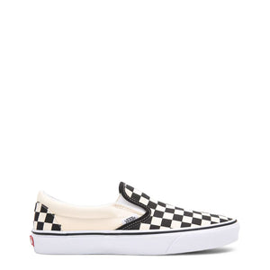 VANS CLASSIC SLIP-ON white/black fabric Slip-On Sneakers