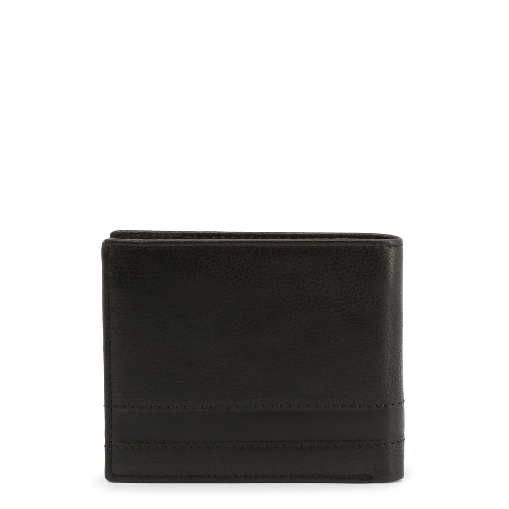 LUMBERJACK black faux leather Wallet