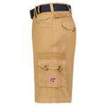 Load image into Gallery viewer, GEOGRAPHICAL NORWAY beige cotton Shorts
