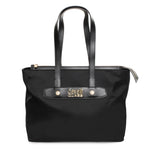 Load image into Gallery viewer, Cavalli Class black leather Shoulder Bag
