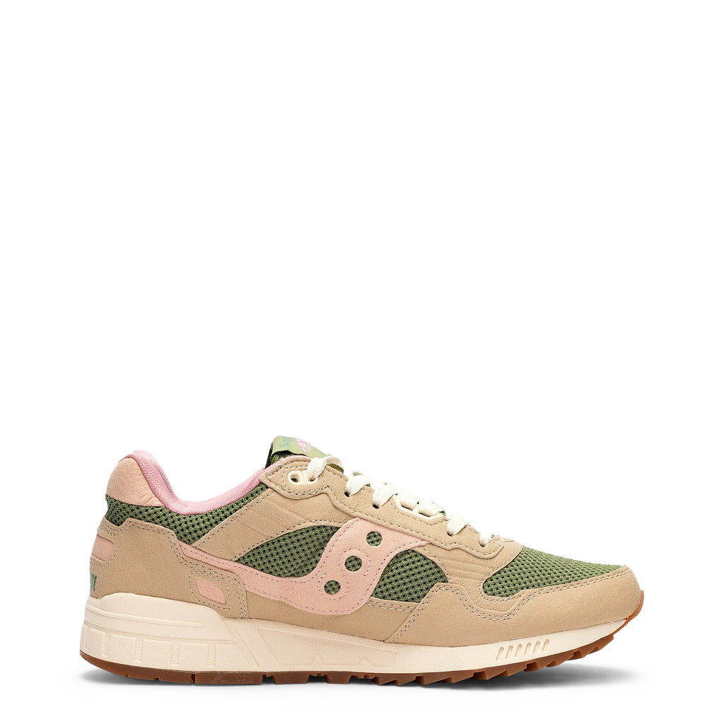SAUCONY SHADOW 5000 brown/pink fabric Sneakers