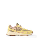 Load image into Gallery viewer, SAUCONY 3D GRID HURRICANE yellow/brown fabric Sneakers
