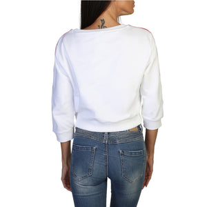 MOSCHINO white cotton Sweatshirt