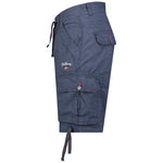 Load image into Gallery viewer, GEOGRAPHICAL NORWAY navy blue cotton Shorts
