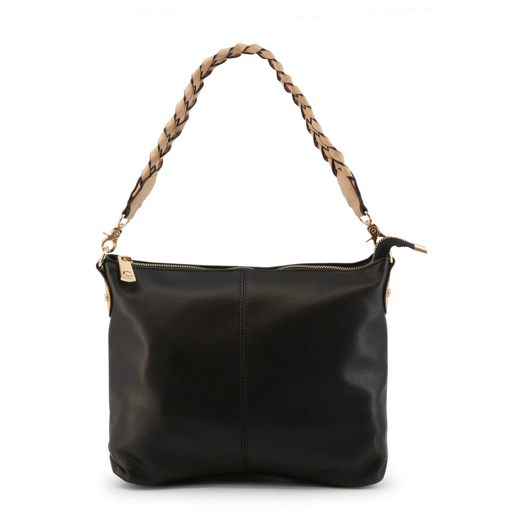 CARRERA JEANS GILDA black polyurethane Handbag