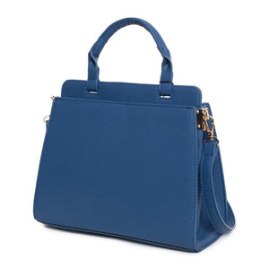 EGON VON FURSTENBERG blue polyurethane Handbag