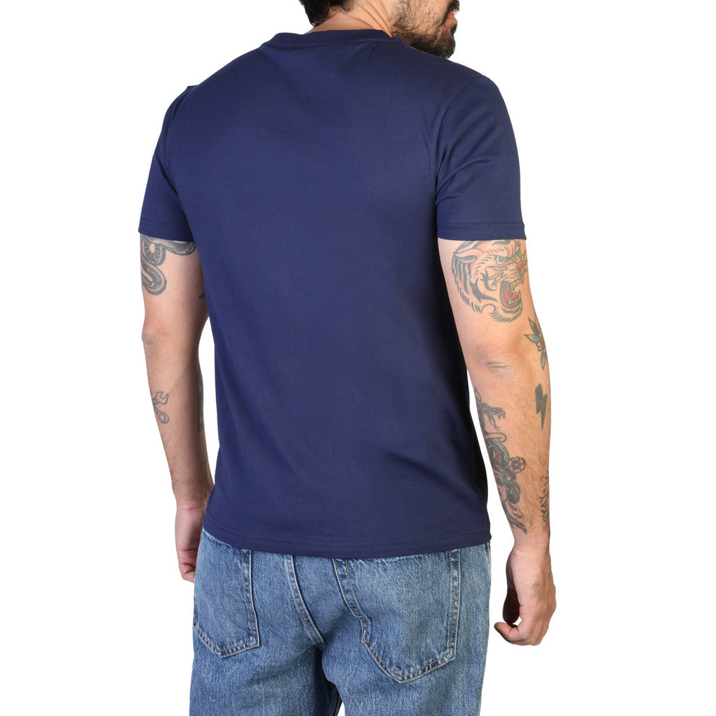 MOSCHINO navy blue cotton T-Shirt