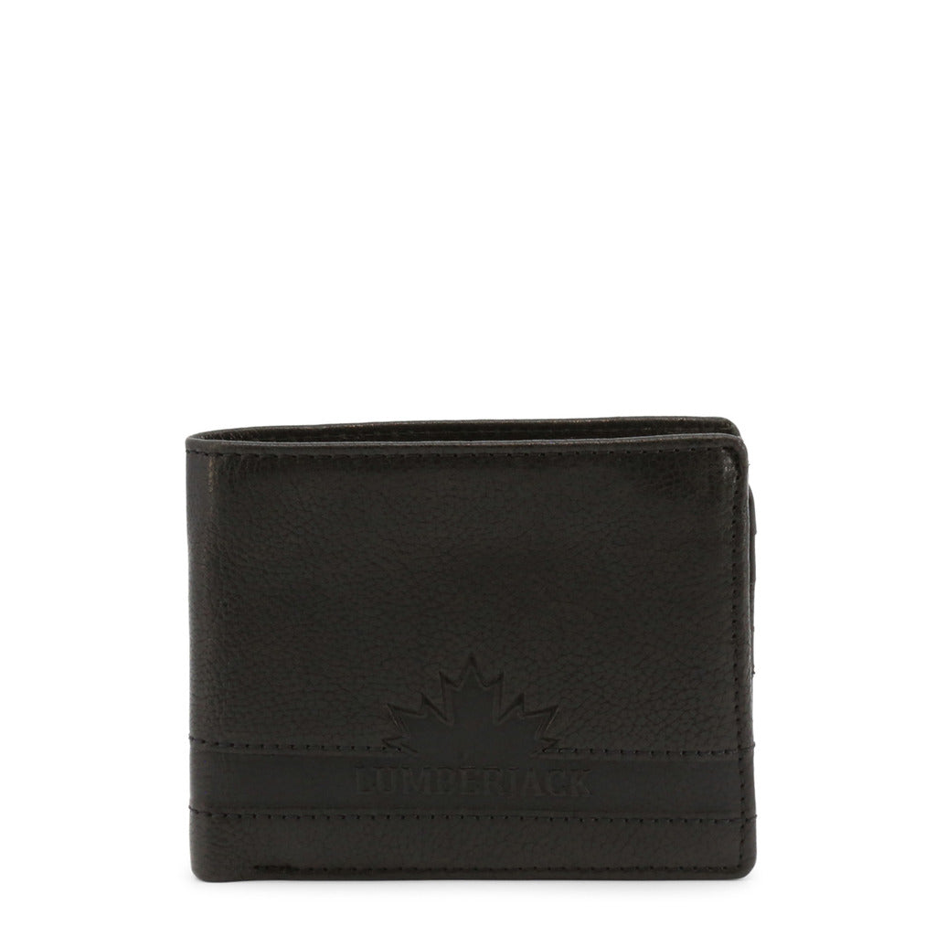 LUMBERJACK black synthetic fibers Wallet