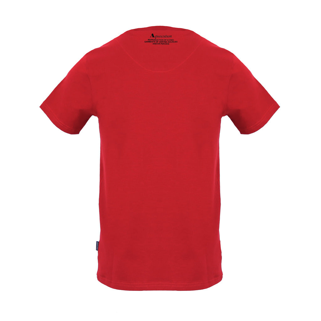 Aquascutum red cotton T-shirt