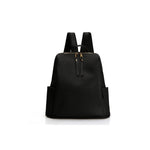 Load image into Gallery viewer, LUCKY BEES black faux leather Backpack
