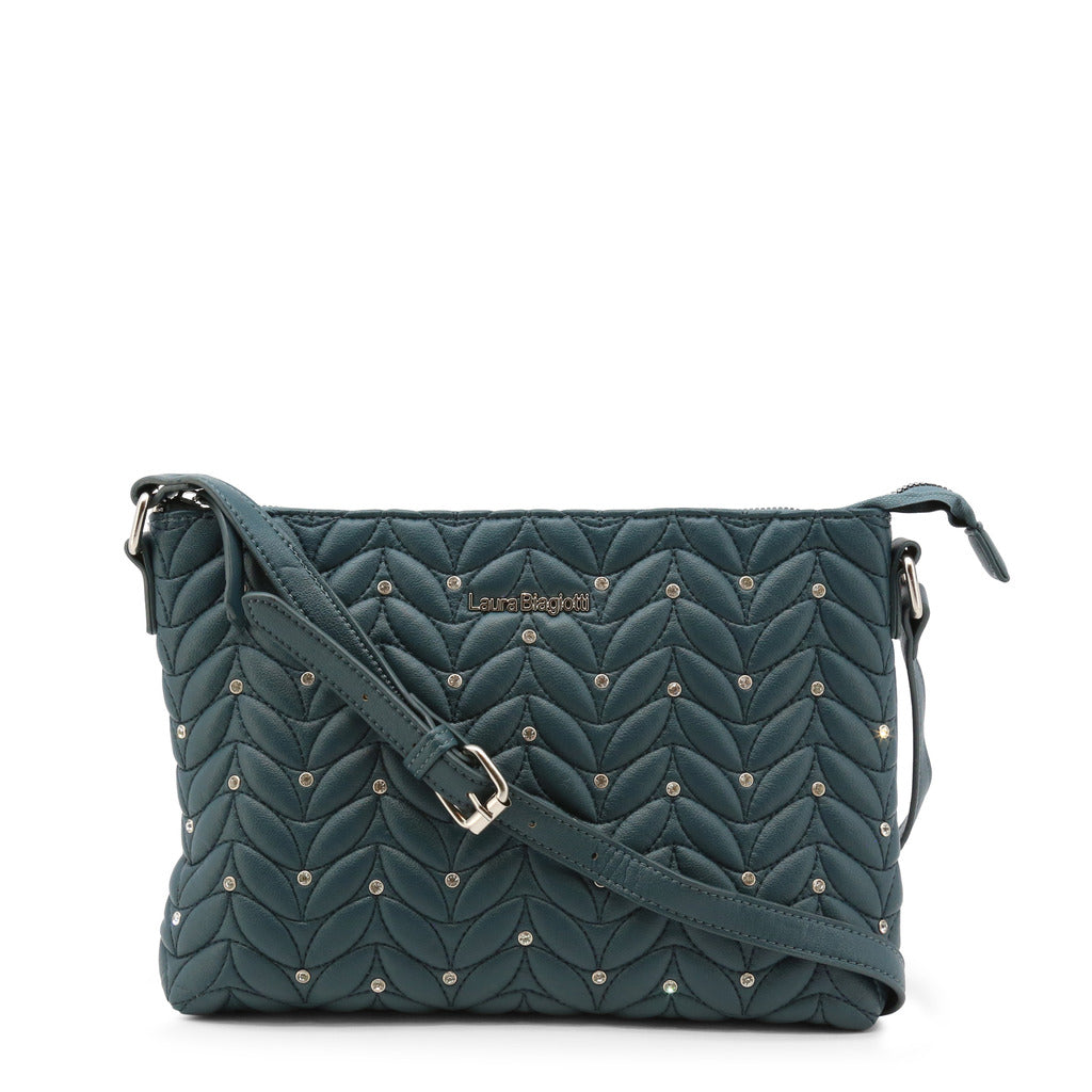 LAURA BIAGIOTTI BENNIE green synthetic fibers Shoulder Bag