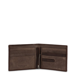 LUMBERJACK brown synthetic fibers Wallet