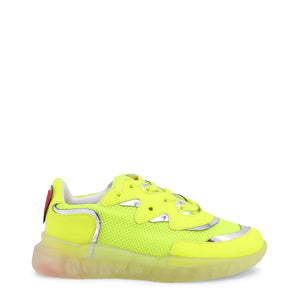 LOVE MOSCHINO yellow faux leather Sneakers