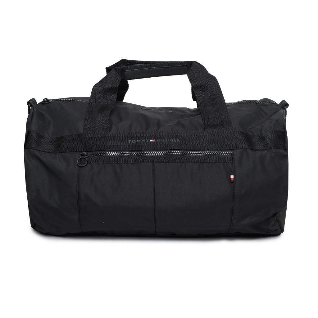 TOMMY HILFIGER black polyester Travel Bag