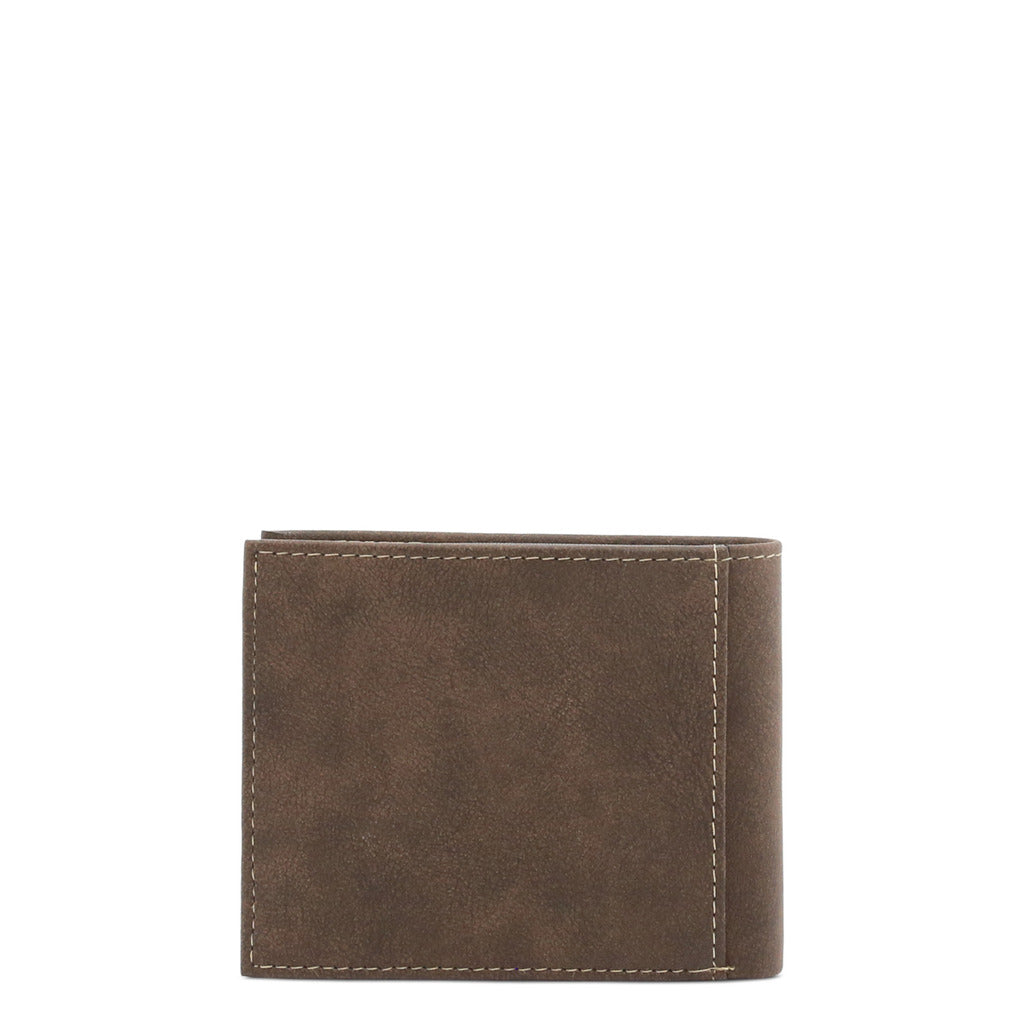 LUMBERJACK brown faux leather Wallet