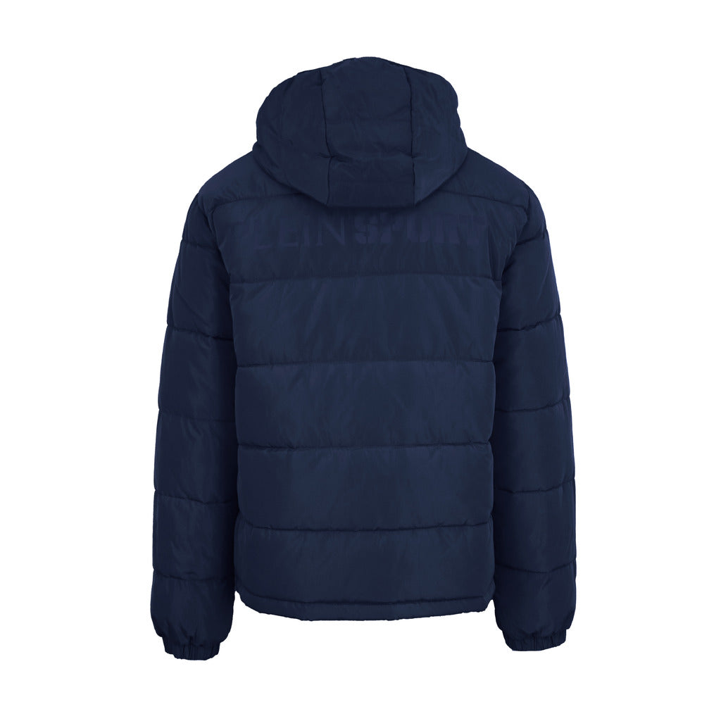 Plein Sport blue polyester Down Jacket