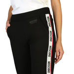 Load image into Gallery viewer, MOSCHINO black cotton Joggers
