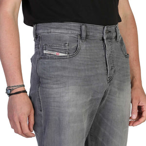 DIESEL D-VIKER grey cotton Jeans