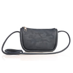 Load image into Gallery viewer, LUCKY BEES blue faux leather Shoulder Bag
