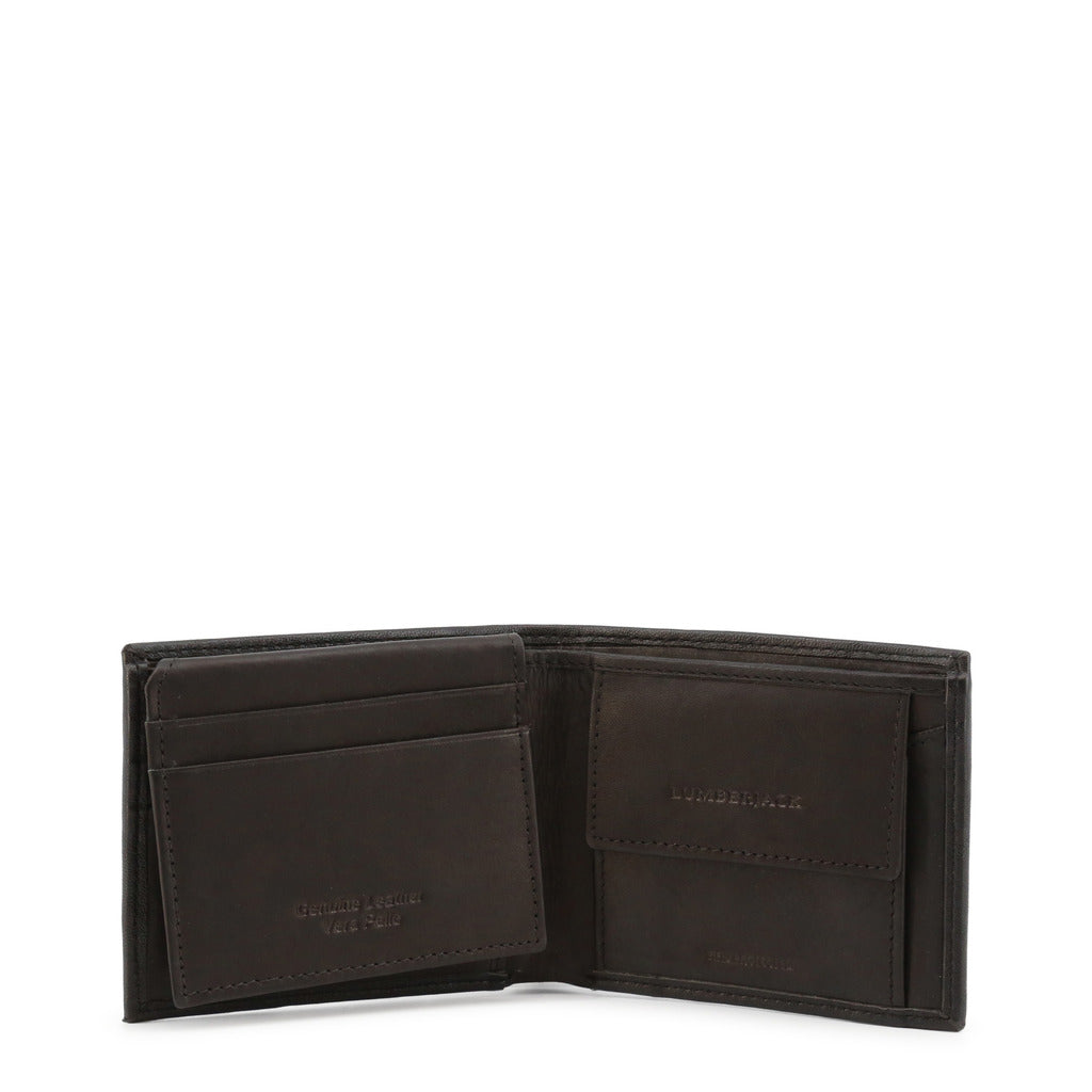 LUMBERJACK black leather Wallet