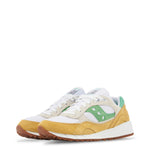 Load image into Gallery viewer, SAUCONY SHADOW 6000 white/orange/green fabric Sneakers
