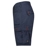 Load image into Gallery viewer, GEOGRAPHICAL NORWAY navy blue cotton Shorts
