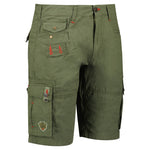 Load image into Gallery viewer, GEOGRAPHICAL NORWAY green cotton Shorts
