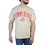 Load image into Gallery viewer, TOMMY HILFIGER beige/red cotton T-Shirt
