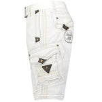 Load image into Gallery viewer, GEOGRAPHICAL NORWAY white cotton Shorts
