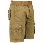 Load image into Gallery viewer, GEOGRAPHICAL NORWAY green cotton Shorts
